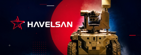 Le robot Barkan 3 du fabricant turc Havelsan.