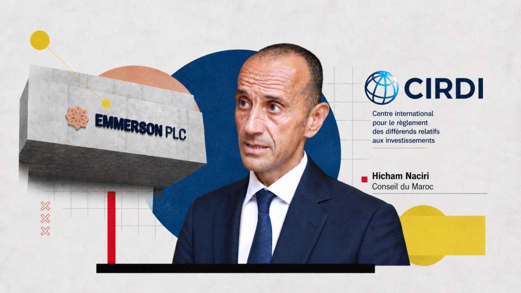 Hicham Naciri, Conseil du Maroc dans l'affaire Emmerson.
