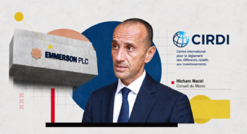 Hicham Naciri, Conseil du Maroc dans l'affaire Emmerson.