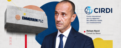 Hicham Naciri, Conseil du Maroc dans l'affaire Emmerson.