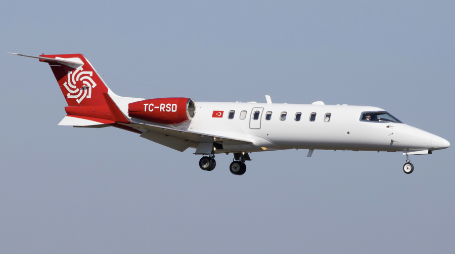 Learjet 45 immatriculé TC-RSD
