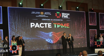Lors du lancement du Plan d'accélération de la croissance et de la transformation des très petites, petites et moyennes entreprises, baptisé Pacte TPME, le 29 avril 2026 à Rabat.