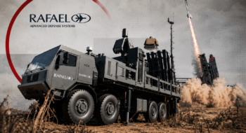 Le système sol-air israélien Spyder, conçu par Rafael Advanced Defense Systems.