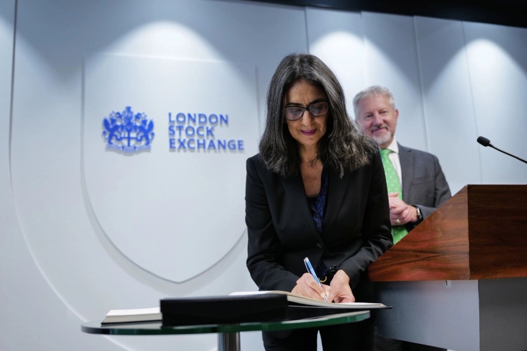 Nadia Fettah, ministre de l'Economie et des Finances en road show à Londres début mai.