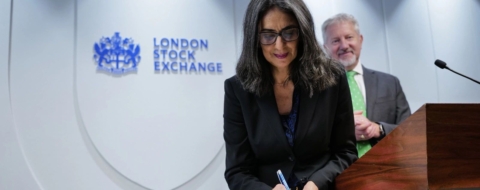 Nadia Fettah, ministre de l'Economie et des Finances en road show à Londres début mai.