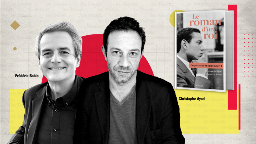 Christophe Ayad et Frédéric Bobin, grands reporters au Monde,