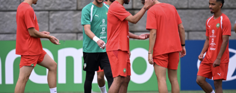 Mondial 2026 : Séance d'entraînement de l'équipe du Maroc à la Pingry School