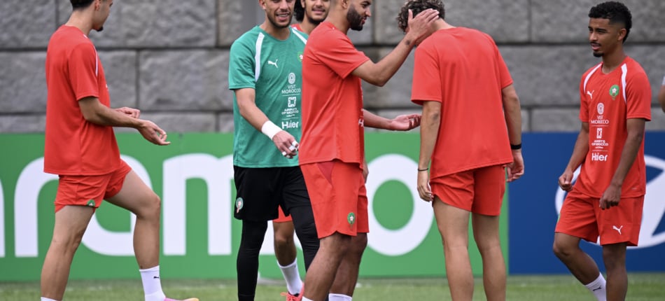 Mondial 2026 : Séance d'entraînement de l'équipe du Maroc à la Pingry School