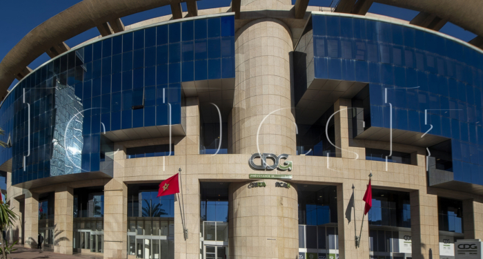 Le siège de CDG Prévoyance à Rabat.