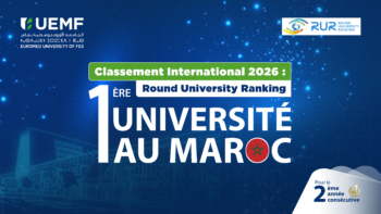 L’UEMF classée 1ʳᵉ université au Maroc dans le RUR 2026.