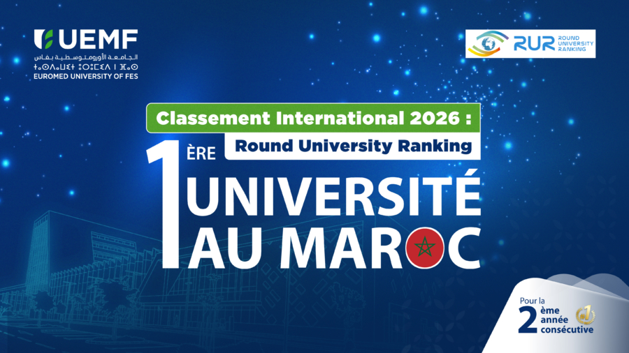 L’UEMF classée 1ʳᵉ université au Maroc dans le RUR 2026.