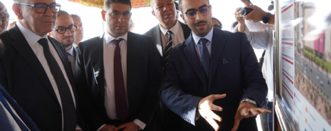 Mohamed Mehdi Bensaïd, ministre de la Jeunesse, de la Culture et de la Communication, lors de la cérémonie de lancement des travaux de la Cité internationale du cinéma à Ouarzazate, le 26 juin 2026.