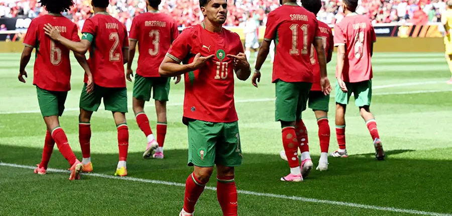 Brahim Diaz, fer de lance des Lions de l'Atlas.