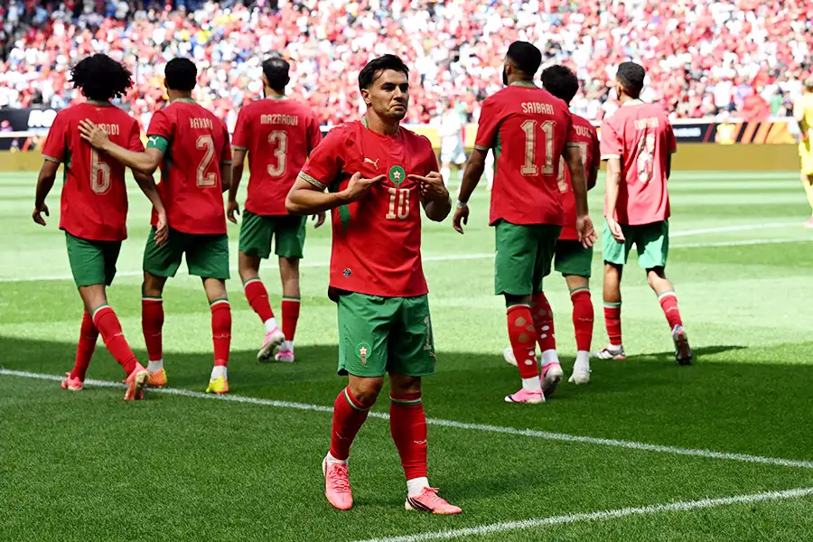 Brahim Diaz, fer de lance des Lions de l'Atlas.
