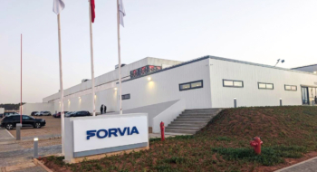 Le site de production de l'équipementier automobile Forvia à Salé Technopolis.