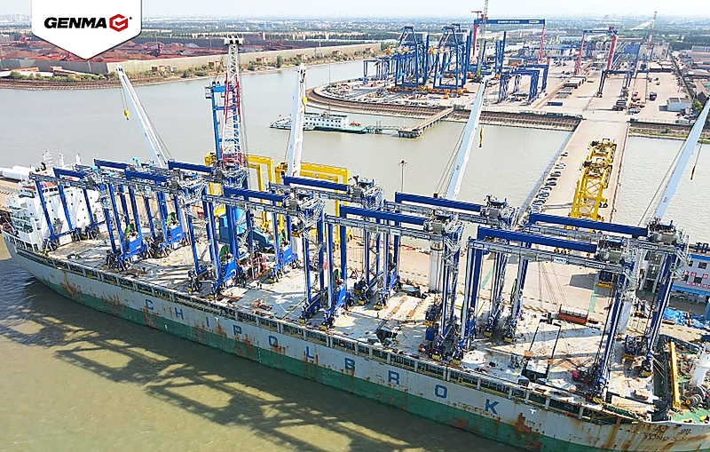 Livraison de 10 portiques Genma à Marsa Maroc.