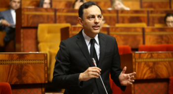 le ministre de l'Inclusion économique, de la Petite entreprise, de l'Emploi et des Compétences, Younes Sekkouri