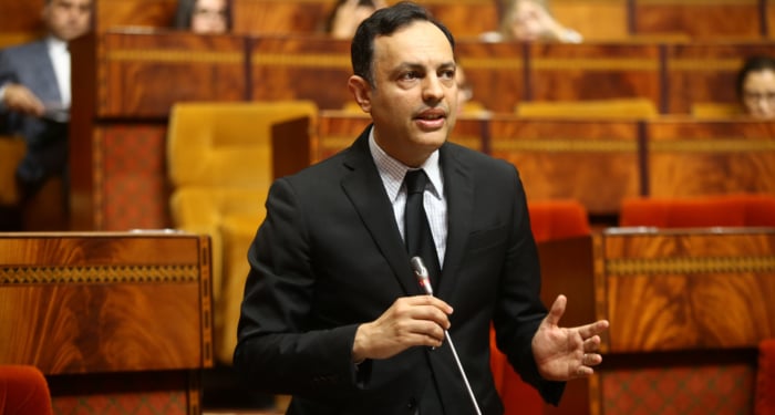 le ministre de l'Inclusion économique, de la Petite entreprise, de l'Emploi et des Compétences, Younes Sekkouri