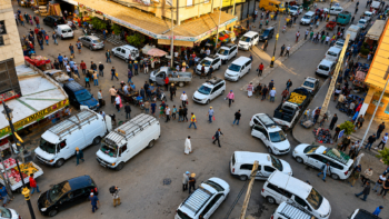 Un carrefour de Kariat Ba Mohamed.