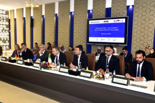 Lors de la cérémonie de lancement du programme d'appui de l'UE à la Politique nationale de l'eau, le 2 juin 2026, à Rabat.