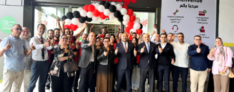 Lors de la cérémonie d'inauguration du magasin Mr.Bricolage Almaz, à Casablanca, le 16 juin 2026.