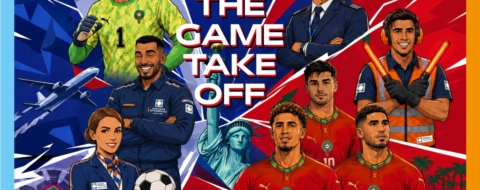 Campagne Airports Of Morocco pour le Mondial 2026