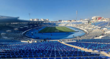 Le Complexe sportif Mohammed V à Casablanca.