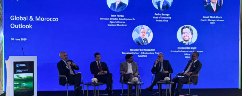 Lors de la conférence « Global & Morocco Outlook », organisée par Standard Chartered le 30 juin 2026 à Casablanca.