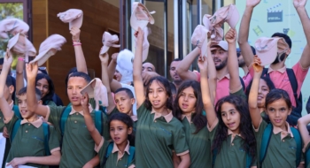 Des enfants lors d'une précédente édition du programme de colonies de vacances d'Act4Community Khouribga.