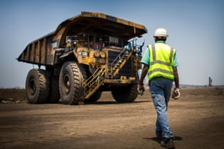 Dans une mine exploitée par Xtract Resources en Zambie.