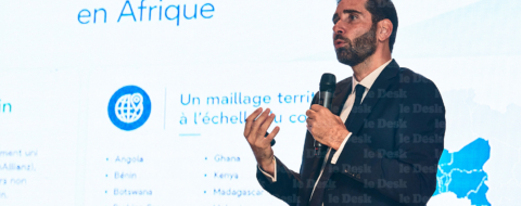 Yahya Chraïbi, directeur général de Sanlam Maroc, lors de la présentation de la fusion absorption entre Sanlam Maroc et Allianz Maroc, le 7 juillet 2026.