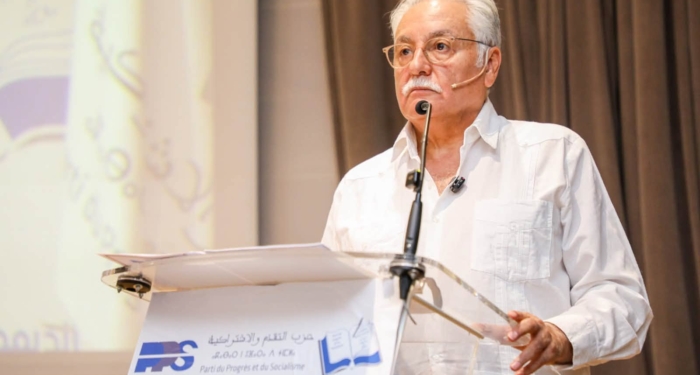 Nabil Benabdallah, SG du PPS lors de la 8e session de son comité central.