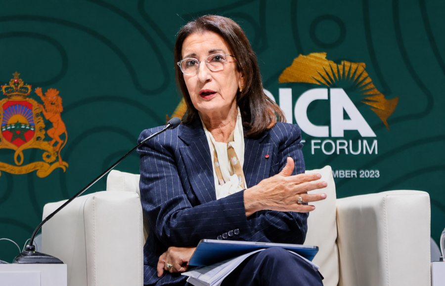 Amina Benkhadra, DG de l'ONHYM.