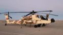 Un hélicoptère Apache des Forces Royales Air.