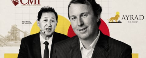 Sébastien de Montessus et Imad Toumi, les deux architectes de la reprise de CMT par Ayrad Group.