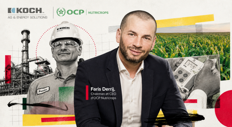 Faris Derrij, Chairman et CEO d'OCP Nutricrops.