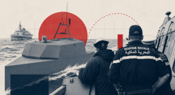 Le concept de drone naval néerlandais, exposé par la marine du pays à la conférence Combined Naval Event de 2024.