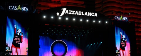 Jessie J sur la scène de Jazzablanca.