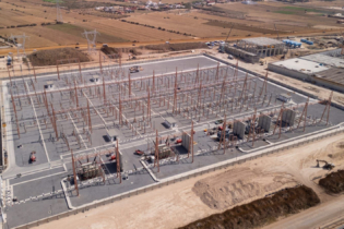 Les installations destinées à l'alimentation électrique de la future station de dessalement de Casablanca-Settat.