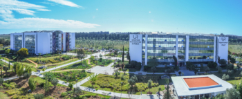 Vue du campus de l’Université internationale de Rabat (UIR). Crédit : UIR